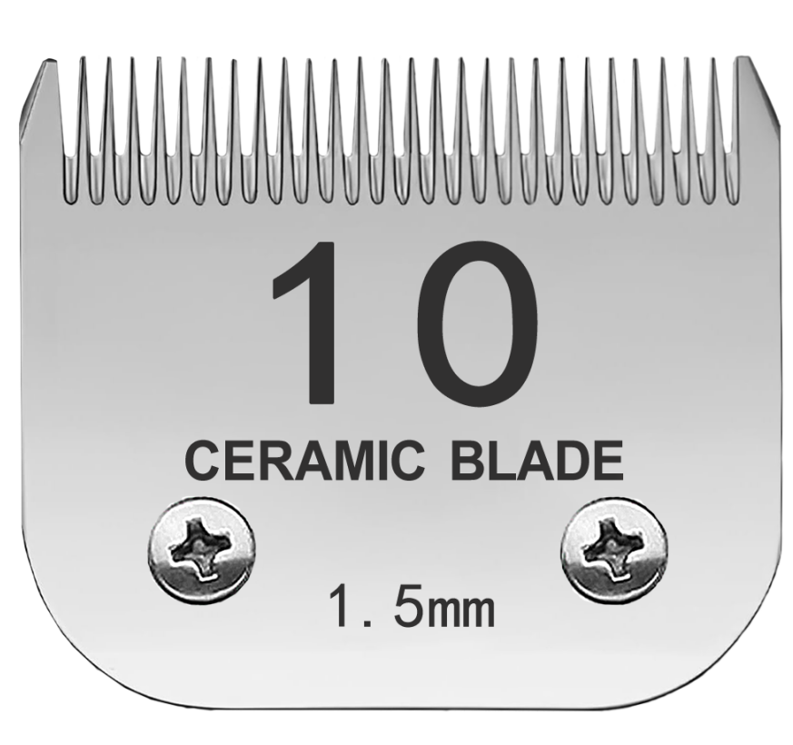 Wahl 用KM2 KM5 KM10 A5バリカン用10Fブレード着脱式ペット犬用バリカンブレード 40 SILVER HOLLOW