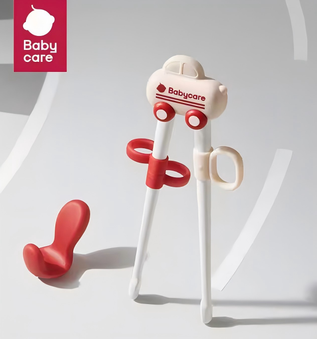 Babycare トレーニング箸 お箸 おけいこ箸 2歳 右利き 左利き 16.5cm 30g 持ち方 未入学 小学校入学 新生活 左利きしつけ箸 練習用箸 滑り止め 赤ちゃん ギフト 子供用 可愛い