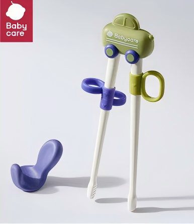 Babycare トレーニング箸 お箸 おけいこ箸 2歳 右利き 左利き 16.5cm 30g 持ち方 未入学 小学校入学 新生活 左利きしつけ箸 練習用箸 滑り止め 赤ちゃん ギフト 子供用 可愛い