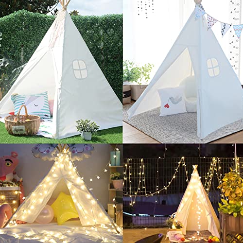 IREENUO キッズテント テントハウス 子供テント インディアンテント 秘密基地 知育玩具 子供用テント kids tent 睡眠テント お誕生日  出産祝い プレゼント LEDスターライト付き_銘哲商事株式会社_中国仕入王