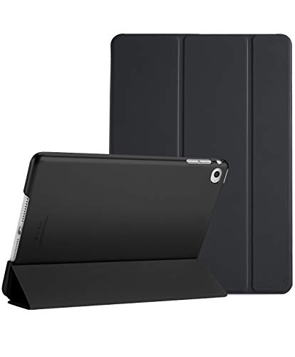 ProCase iPad Air 2(2014発売)ケース スマート 超スリム スタンド フォリオ保護ケース 半透明フロスト バックカバー 対応端末：Apple iPad Air 9.7