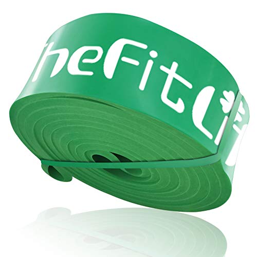 TheFitLife トレーニングチューブ 筋トレチューブ 懸垂チューブ (グリーン)