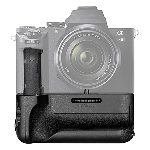 Neewer 交換用垂直バッテリーグリップ　Sony VG-C2EM対応　NP-FW50バッテリー　Sony A7 II A7SII A7RIIカメラ用