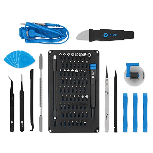 iFixit Pro Tech Toolkit − 電子製品やコンピューター、スマートフォン、タブレットの修理に最適な精密ドライバービットセット