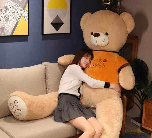 BEARS'HOMEぬいぐるみ 特大 くま テディベア クマ ぬいぐるみ テディベア ぬいぐるみ大きい クマのぬいぐるみ くまのぬいぐるみ100cmブラウン