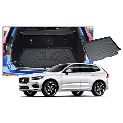 【CDEFG】2018新型 ボルボ XC60 ラゲッジマット XC60 2代目 2017.10～専用 ラゲッジトレイ カーゴマット 荷室 フロアマット 自動車 トランクマット 荷台マット 防水 3Dラゲッジマット TPO材質 耐摩擦 耐汚れ 耐候性 内装パーツ カスタムパーツ 右ハンドル用