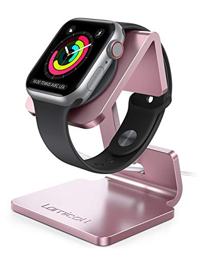 Apple Watch 充電スタンド Series 7 6 SE 5 4 3 2 38mm 40mm 42mm 44mm 全機種対応 置くだけで充電 Lomicall アップル ウォッチ 卓上スタンド : applewatch アルミ 充電 ドック 充電機 ライトニング スタンド ナイキ デスク ドック すたんど ホルダー 卓上 充電ケーブル 収納 ナイトスタンド クレードル アップルウォッチ シリーズ Series 1 2 3 4 5 6 SE charge night stand アクセサリー 周辺機