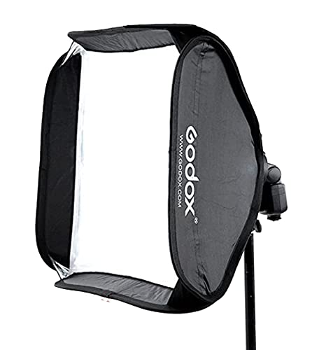 Godox ソフトボックス 80x80cm 折りたたみ フォトスタジオ用 多機能 快速収納 撮影用 ライトテント ストロボ/フラッシュ/ソフトボックス(唯一のソフトボックス) [並行輸入品]