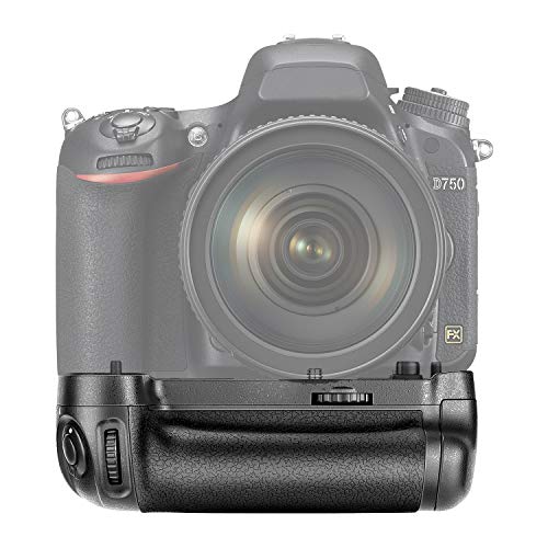 Neewer バッテリーグリップ EN-EL15バッテリーに対応 Nikon MB-D16交換用 Nikon D750 DSLRカメラに適用