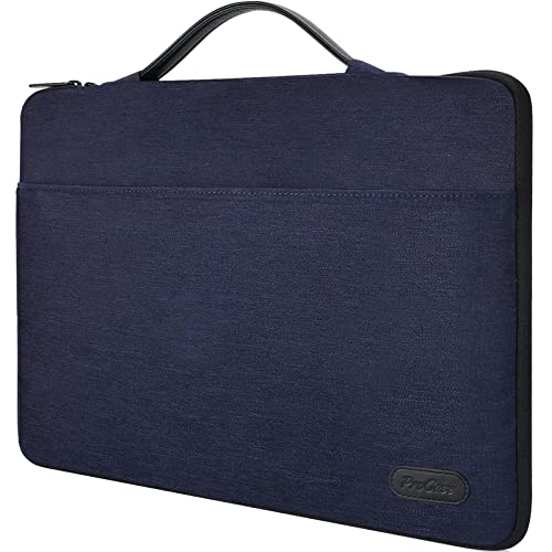 ProCase 12-12.9インチ ラップトップ用 スリーブケース, 保護バック 対応機種： Surface Pro 8/Surface Pro X 2019/Surface Pro 2017/Pro 7 6 4 3, MacBook Pro 13 2020 M1, iPad Pro 11