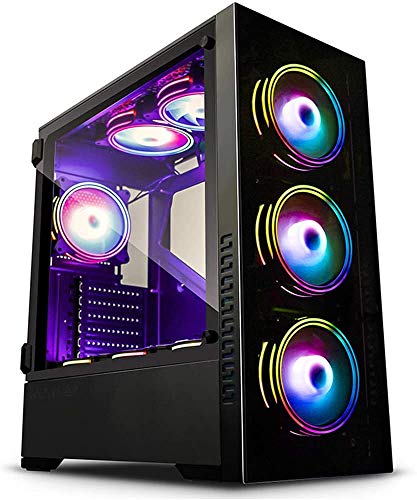 GOLDEN FIELD Z21 ミドルタワー型PCケースPC Case EATX/ATX/MATX/ITX対応ケース 開閉式サイドパネル