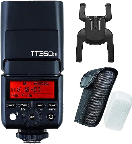 【正規品 技適マーク付き日本語説明書付】Godox Thinklite TTL TT350N ミニカメラフラッシュ高速1 / 8000s GN36 DSLR Nikon D800 D700 D7100 D5200 D5100 D5000 D300 D300D D3200 D3100 D3000 D200 D70S D810 D610 D90 D750 Cameras シリーズ [並行輸入品]