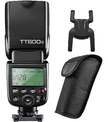 【日本語説明書付】GODOX Thinklite TT600S フラッシュ スピードライト マスター/スレーブフラッシュ with 内蔵 2.4G ワイヤレストリガ・システムGN60 A6300,A6000,A7,A7S,A7R,A7MII,A7SII,A7RII,A7SMII（MIホットシュー） [並行輸入品]