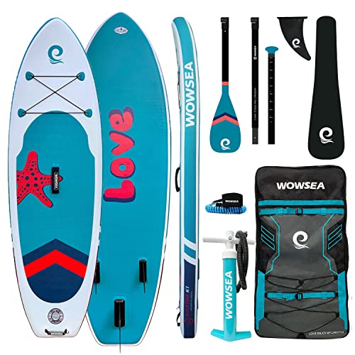 WOWSEA SUP サップボード 7'8'' インフレータブル スタンドアップパドルボード ショート サーフボード フルセット