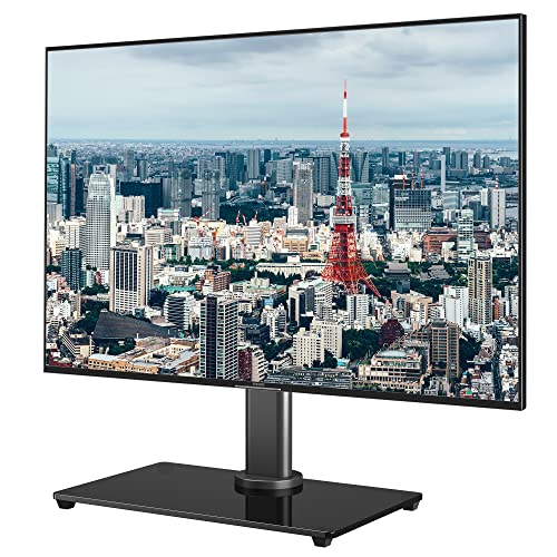 1homefurnit TVスタンド 壁寄せテレビスタンド 26-55インチLCD/LED/OLED/PLASMA対応 ワンタッチ回転 VESA400mmx400mmまで 3段目高さ調整可能 頑丈な金属製