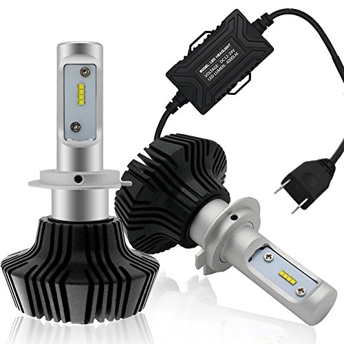 Autofeel【正規品】 ヘッドライト LED H7 6500K 8000LM DC12-24V ドライバーユニット搭載モデル 5年保証 車検対応